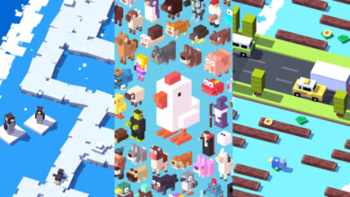 crossy road characters