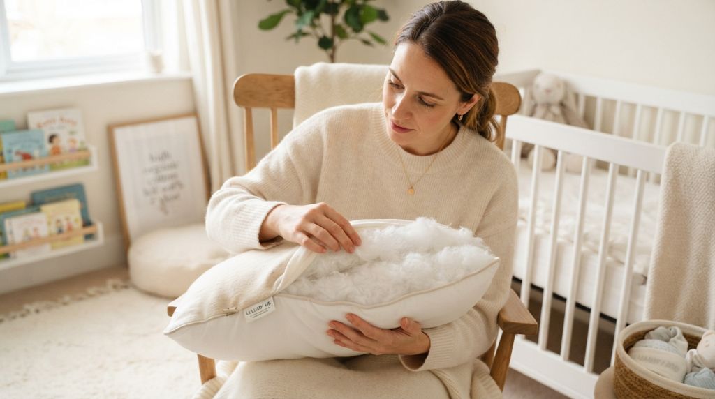 Safe and comfortable pillow materials for kids